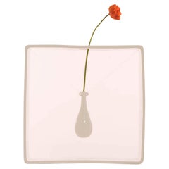 Portali Model 17 Ceramic Vase by Andrea Branzi for Superego Editions.