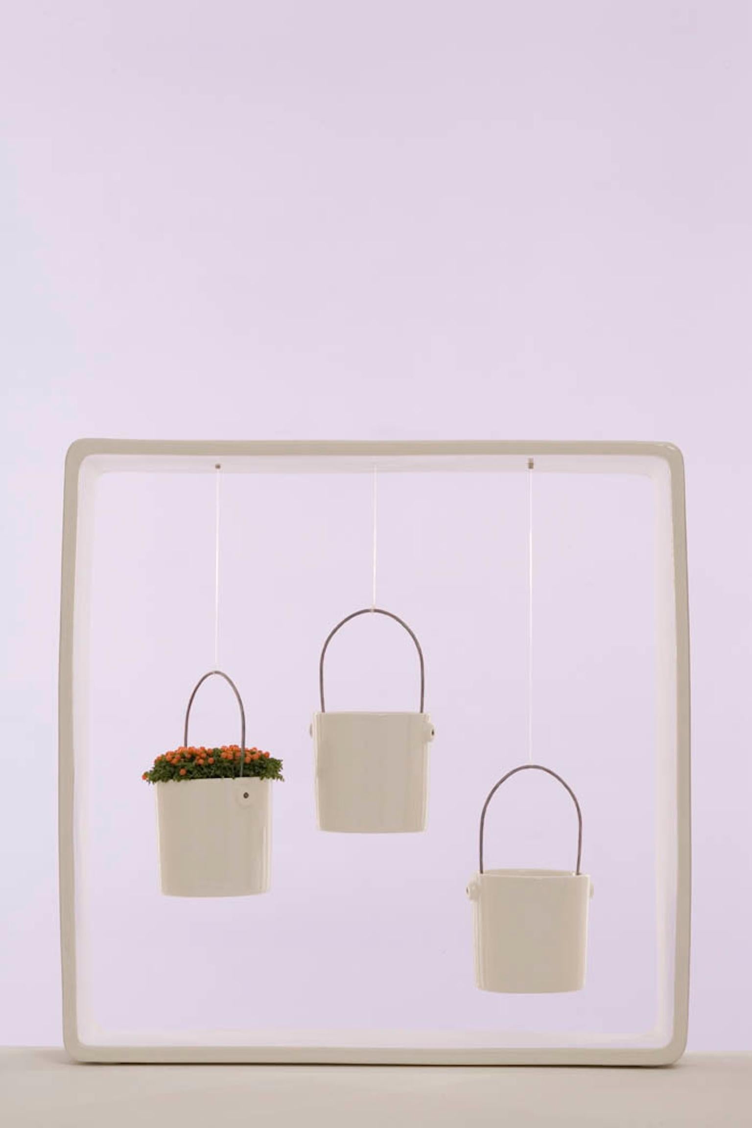 Vase en céramique Portali modèle 18 d'Andrea Branzi pour les éditions Superego. en vente 3
