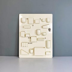 Utensilo holder in beige plastic by Dorothee Becker for Ingo Mauer, 1969