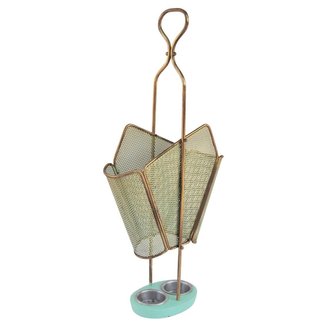 1950s umbrella stand by Mathieu Matégot, France