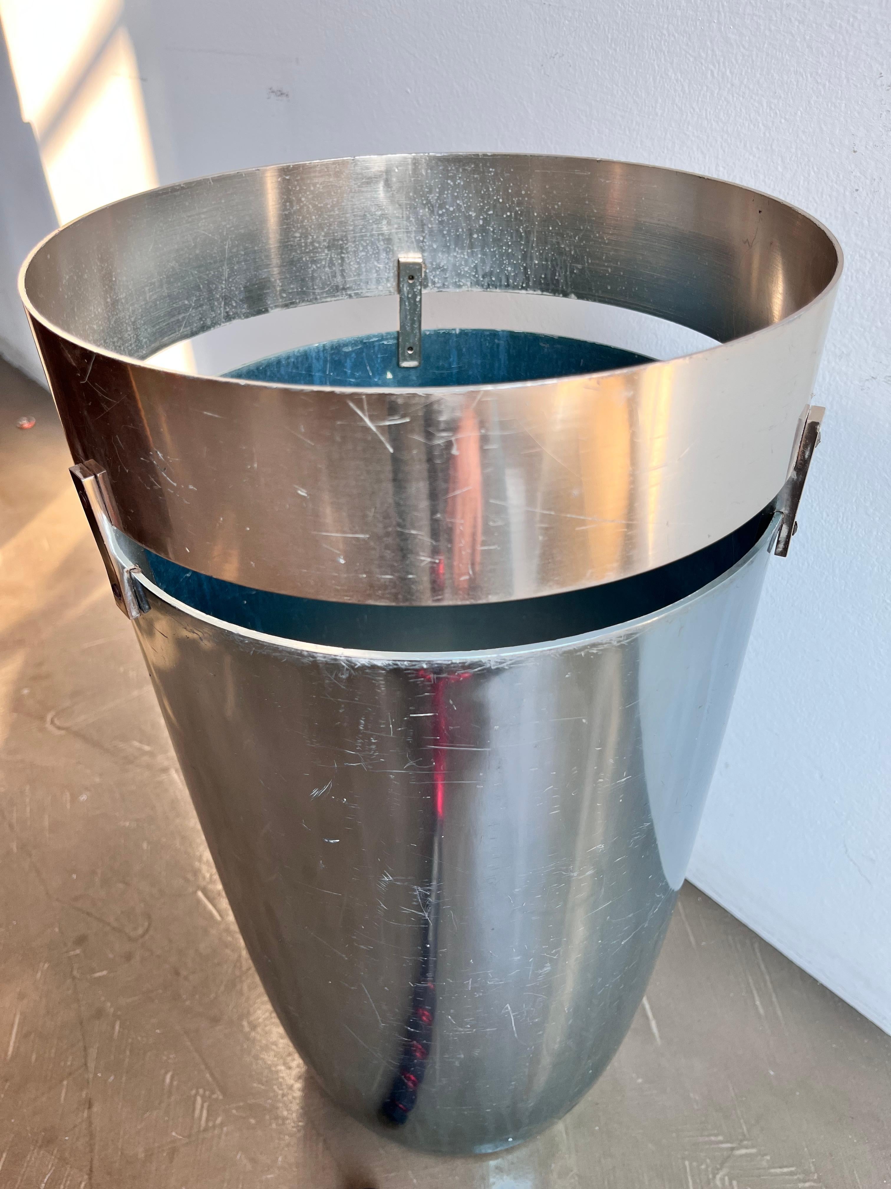 Mid-20th Century Ettore Sottsass umbrella stand mod. Callisto, Rinnovel production, 1950s For Sale