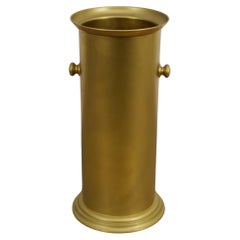 Brass umbrella stand, Italy, 1970s. Brass umbrella stand, Italy, 1970s.