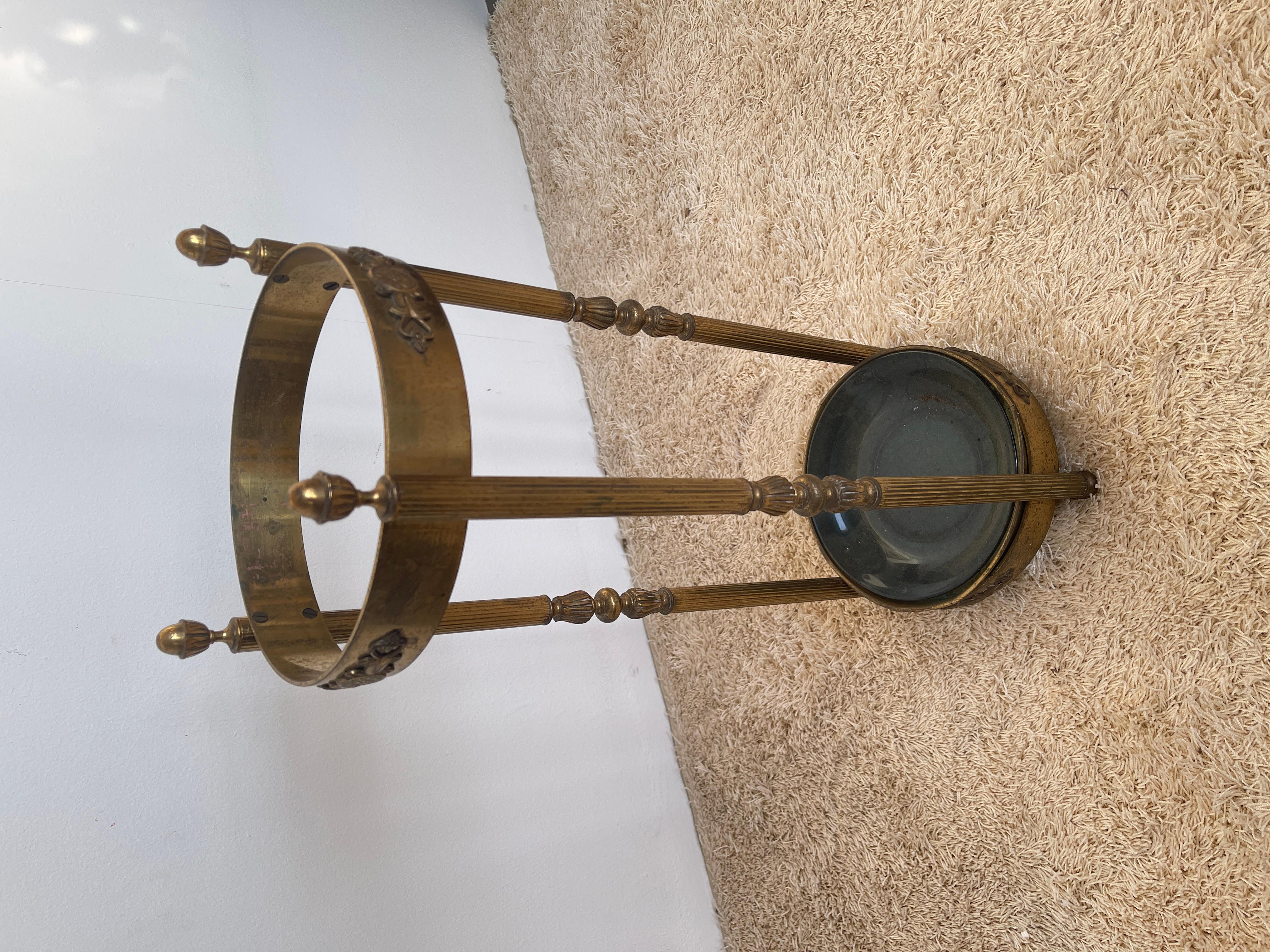 Autre Porte-parapluie en laiton Style du milieu du siècle moderne 1960 Italie en vente