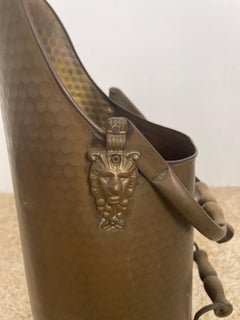 Mate copper umbrella stand 1960s Italian