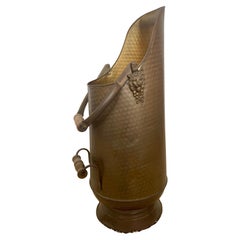 Paragüero de cobre Mate 1960s Italiano