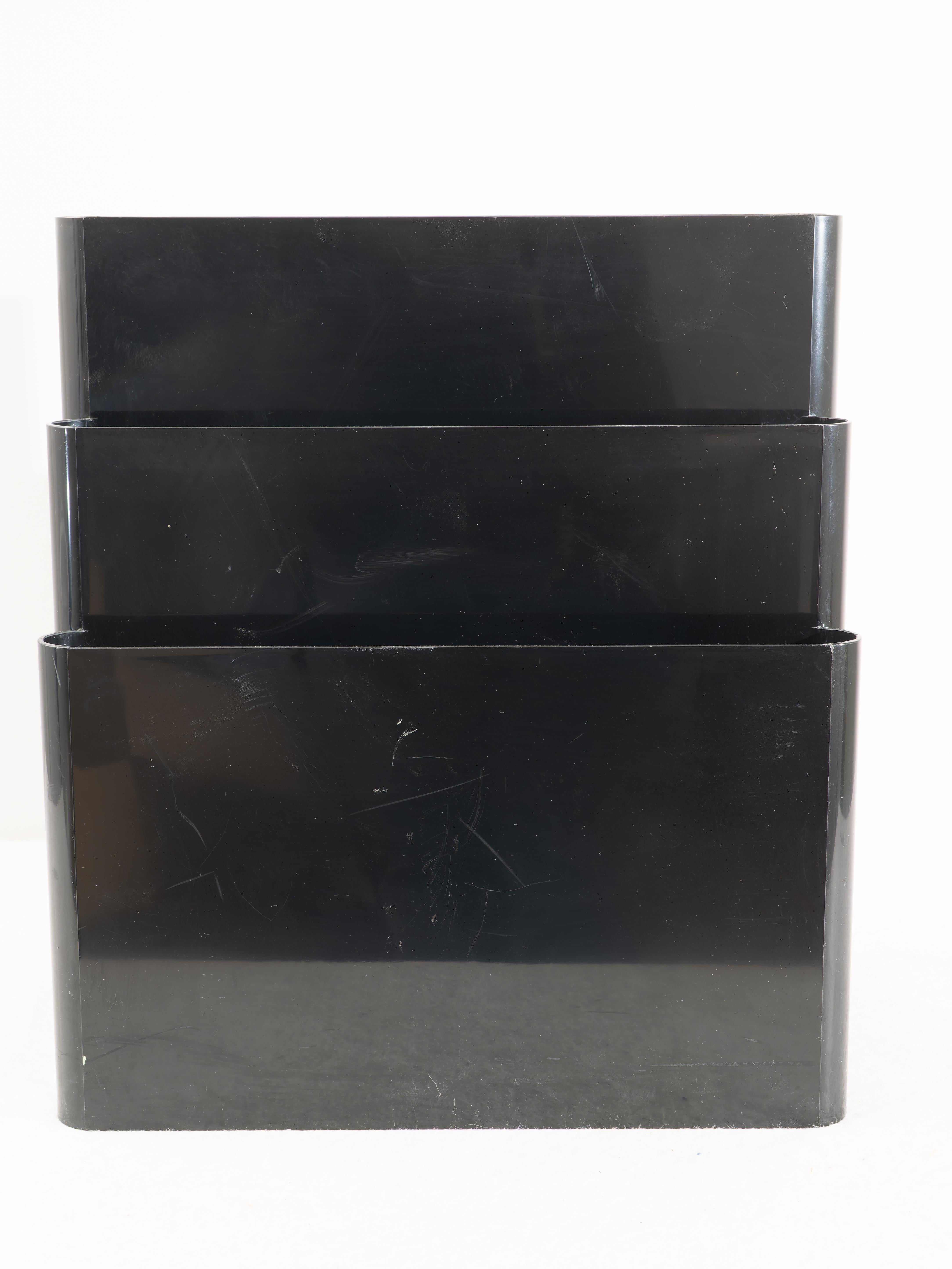 Mid-Century moderno Portariviste di Giotto Stoppino Modello 4675 per Kartell, Anni '70 in vendita