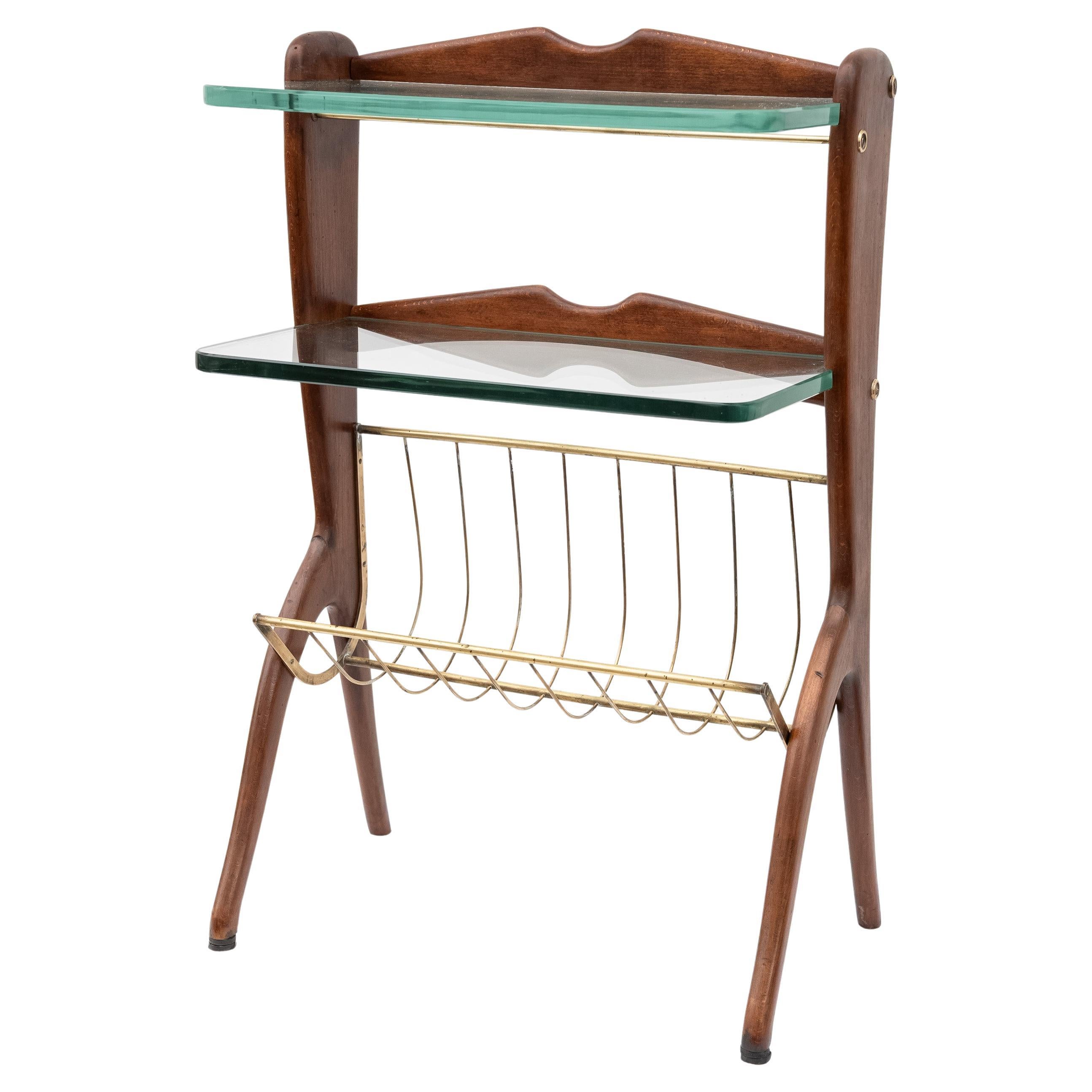 Portariviste in stile Ico Parisi, Anni 
50 For Sale