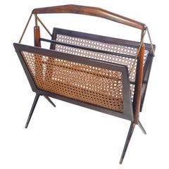 Portariviste richiudibile, design Cesare LACCA in faggio. Italia, Anni 50