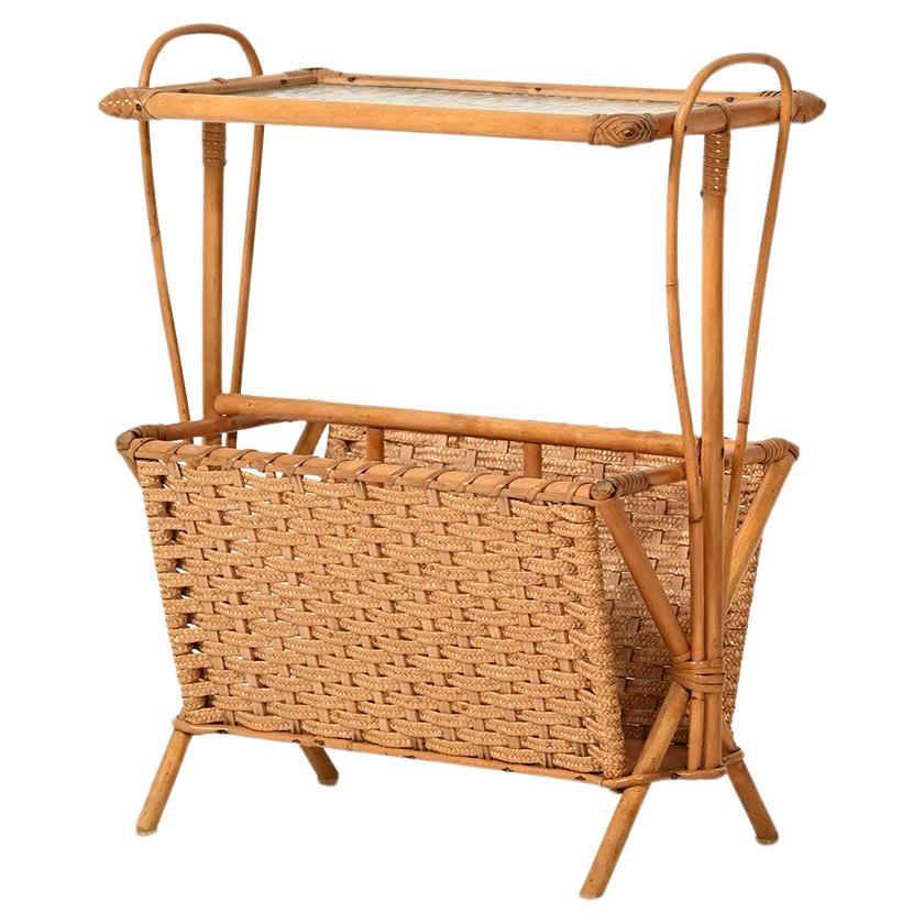 Portariviste scandinave in bambù intrecciato