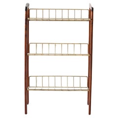 Scandinavian vintage magazine rack