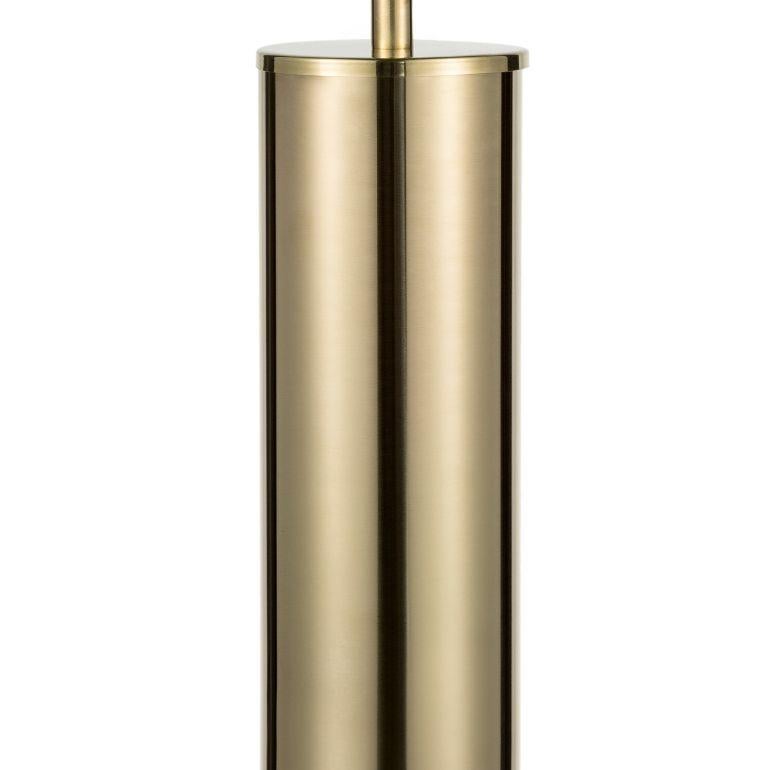 European Smooth brass toilet brush holder For Sale