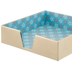 Portatovaglioli in ottone quadrato Treasure medium