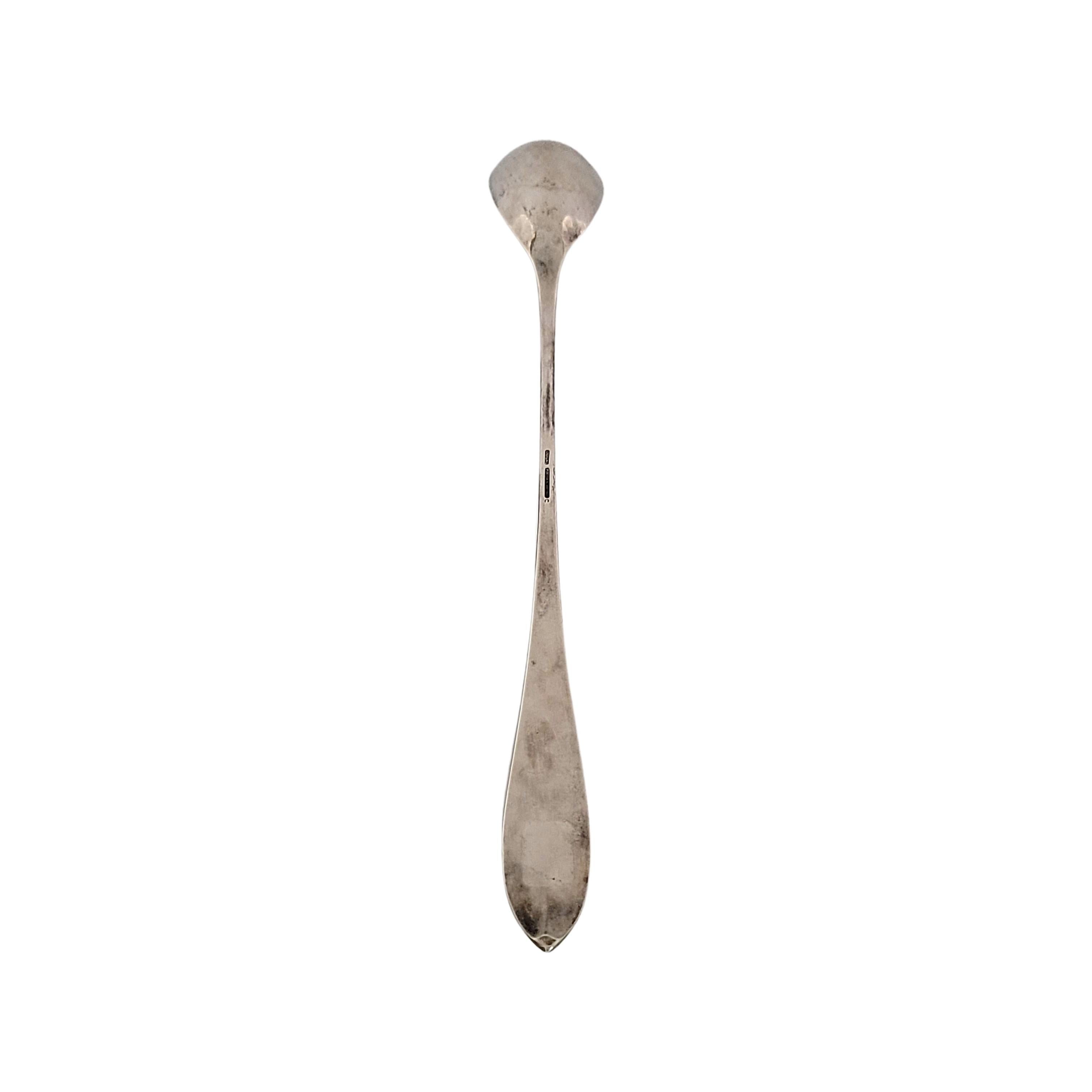 Sterling silver sauce or lemonade spoon by Porter Blanchard in the Pointed pattern of 1800.

No monogram

Designed by Porter Blanchard, this beautiful, long spoon features a simple design with a classic, timeless appeal.

Measures approx 12 1/4