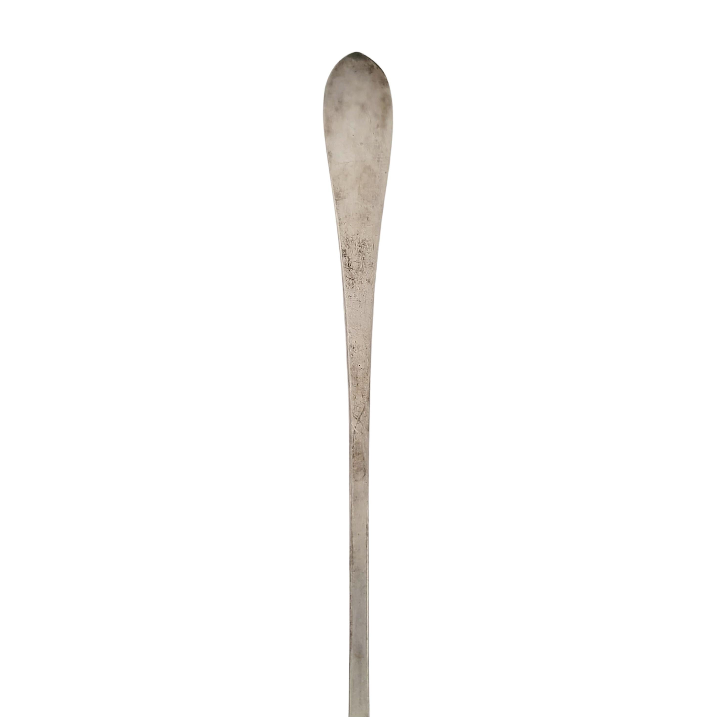 Porter Blanchard Sterling Silver Sauce/Lemonade Spoon In Good Condition For Sale In Washington Depot, CT