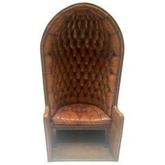 Antique Porter's Chair Having Belonged to Claude François