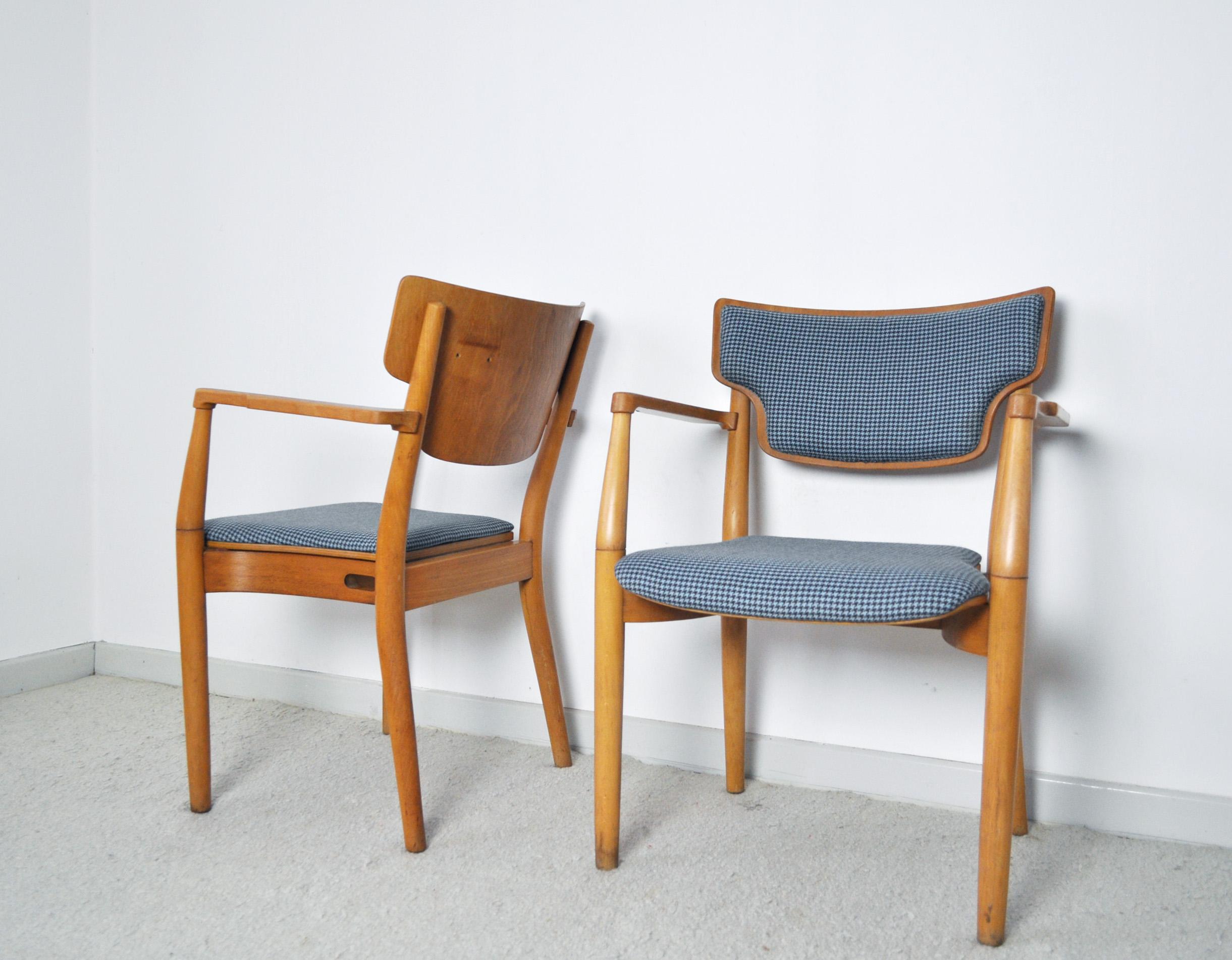 Portex Armchairs Designed by Peter Hvidt & Orla Mølgaard-Nielsen In Good Condition For Sale In Vordingborg, DK