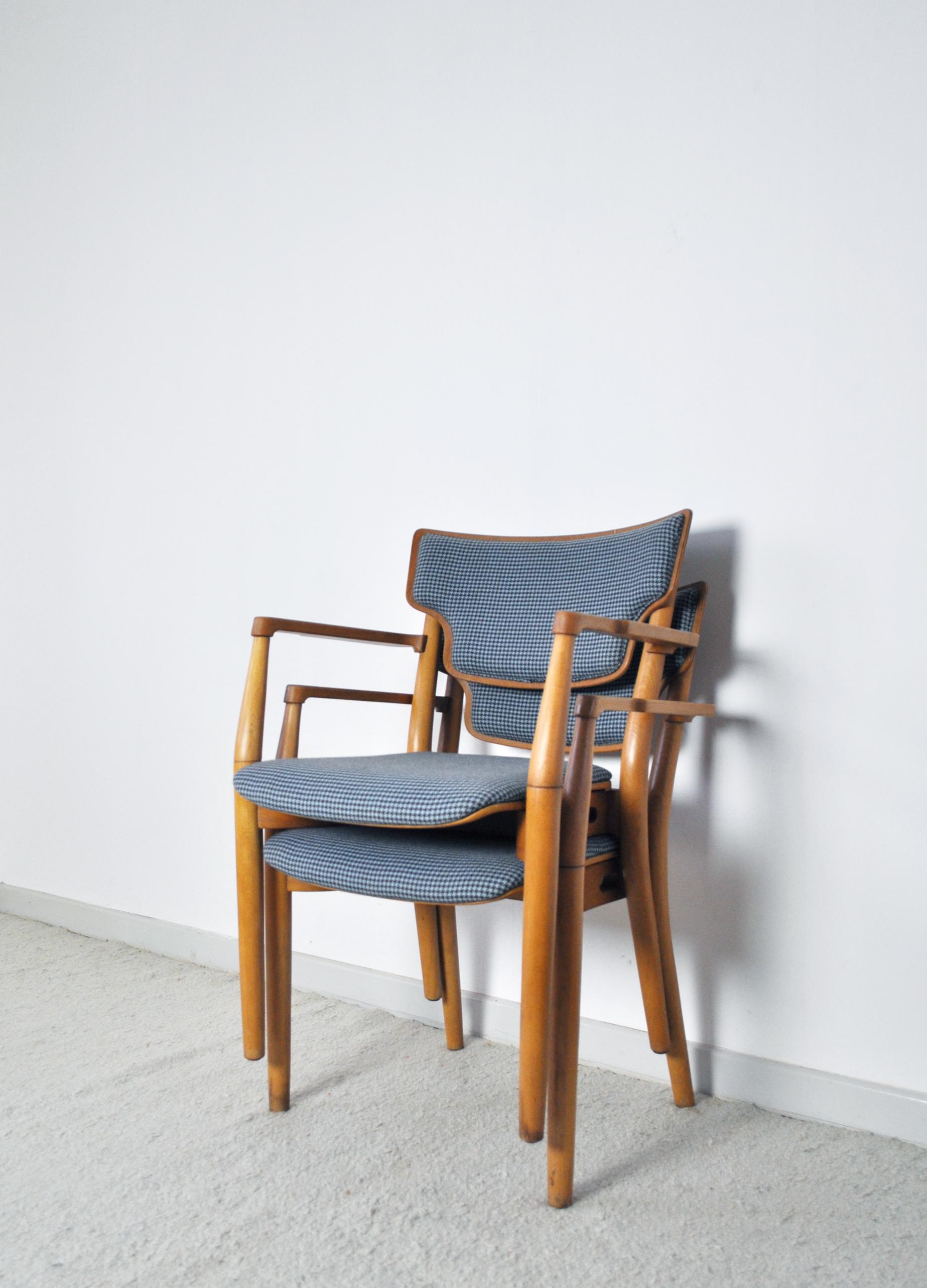 Portex Armchairs Designed by Peter Hvidt & Orla Mølgaard-Nielsen For Sale 1