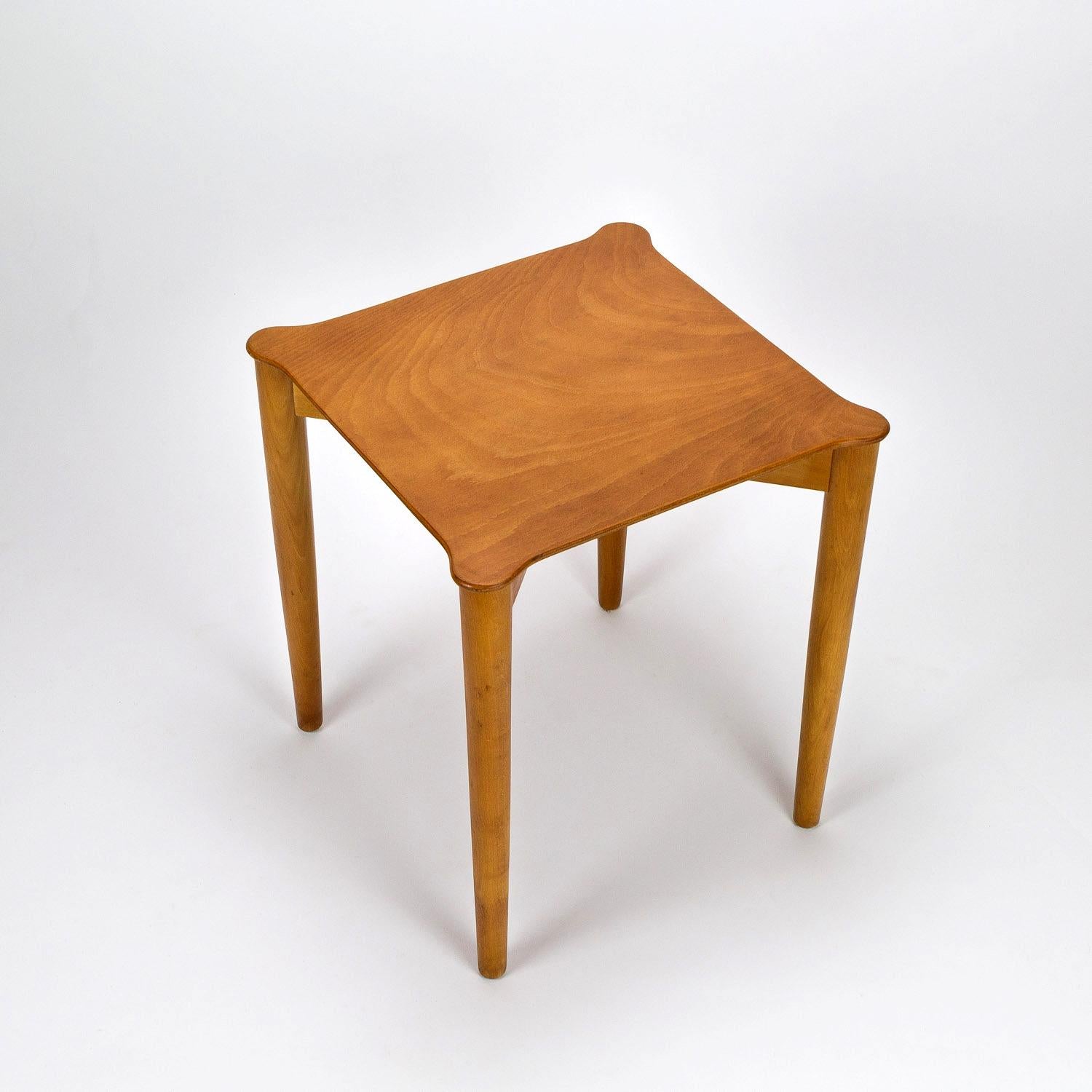 Mid-Century Modern Portex Side Table by Hvidt & Mølgaard-Nielsen for Fritz Hansen, Denmark, 1950s