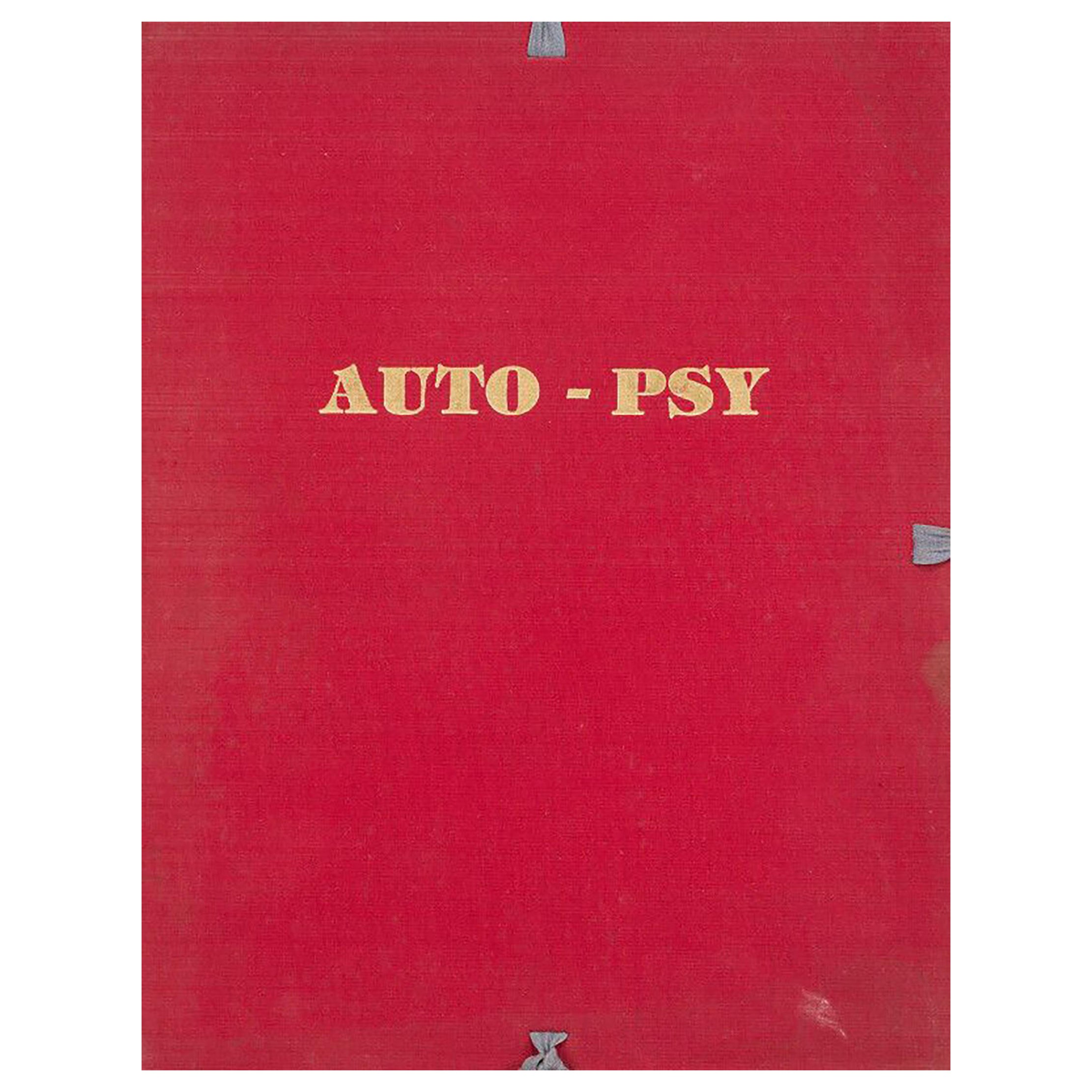 Portfolio AUTO-PSY Jean Philippe CHARBONNIER, Frank HORVAT and Jeanloup SIEFF For Sale