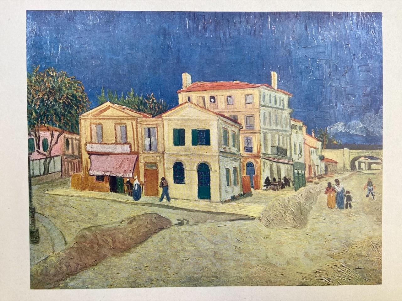 Portfolio V. Van Gogh
Les Editions du Chêne. 1950 
Introduction de Frank I Franks
ensemble de lithographies
couverture endommagée par le temps 
dimensions du portfolio : 27,7 x 38 cm 
prix : 1200 €.