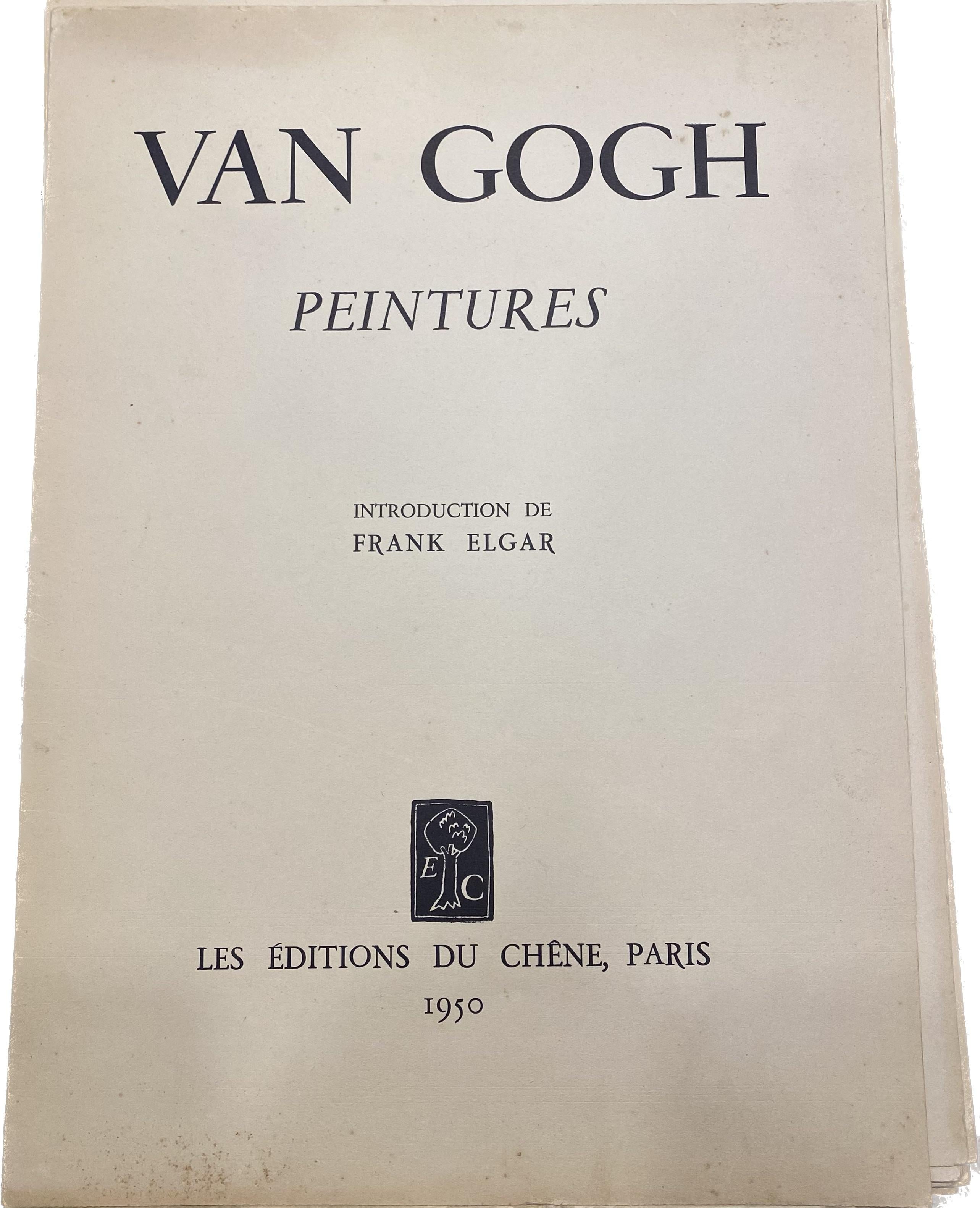 Portfolio V. Van Gogh Les Editions du Chêne, 1950 Abîmé à Saint ouen, FR