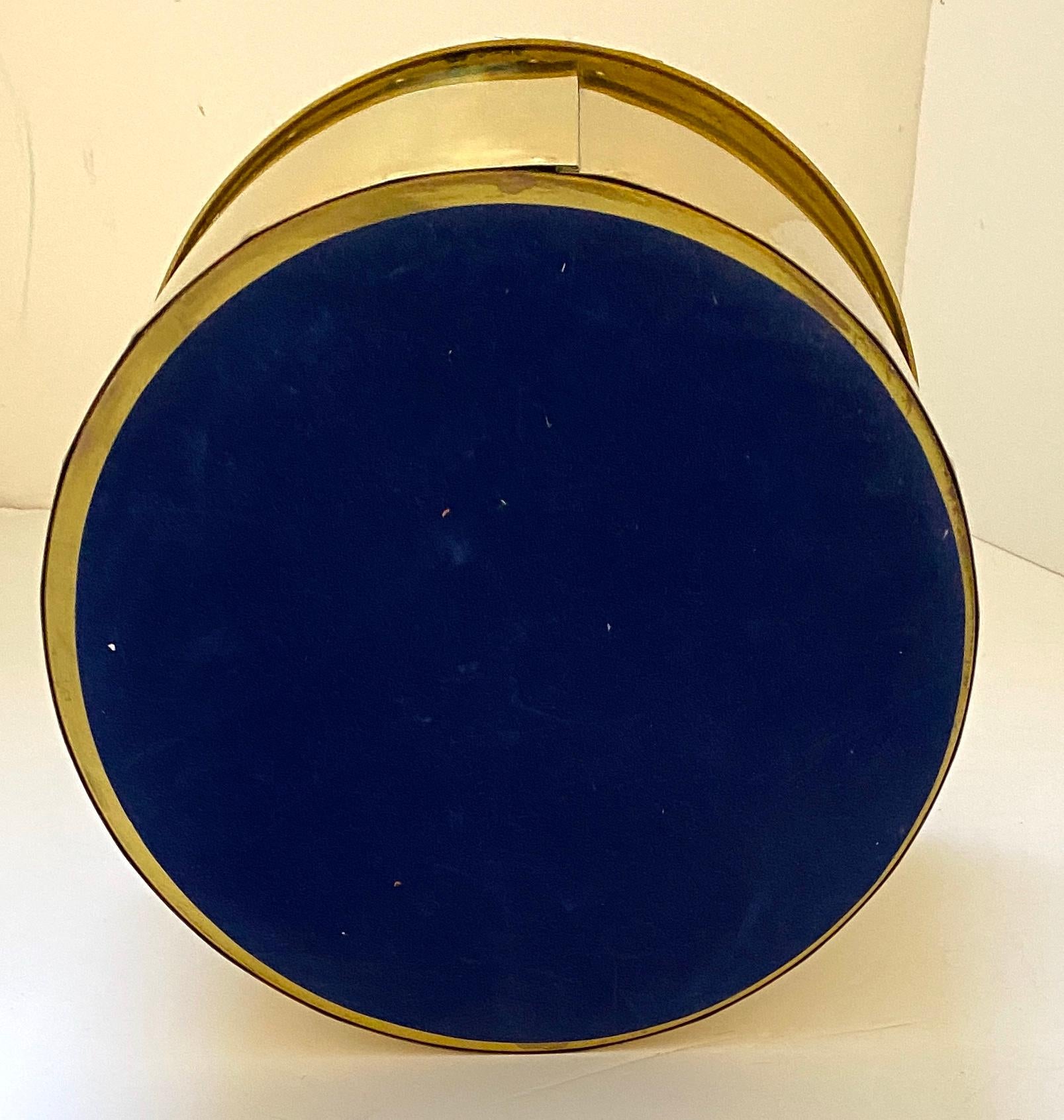 Porthole Ice Bucket Brass 5