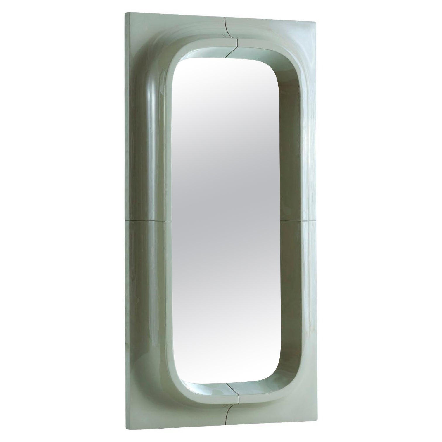 Porthole Mirror by Willo Perron for NOGA - Small - Green