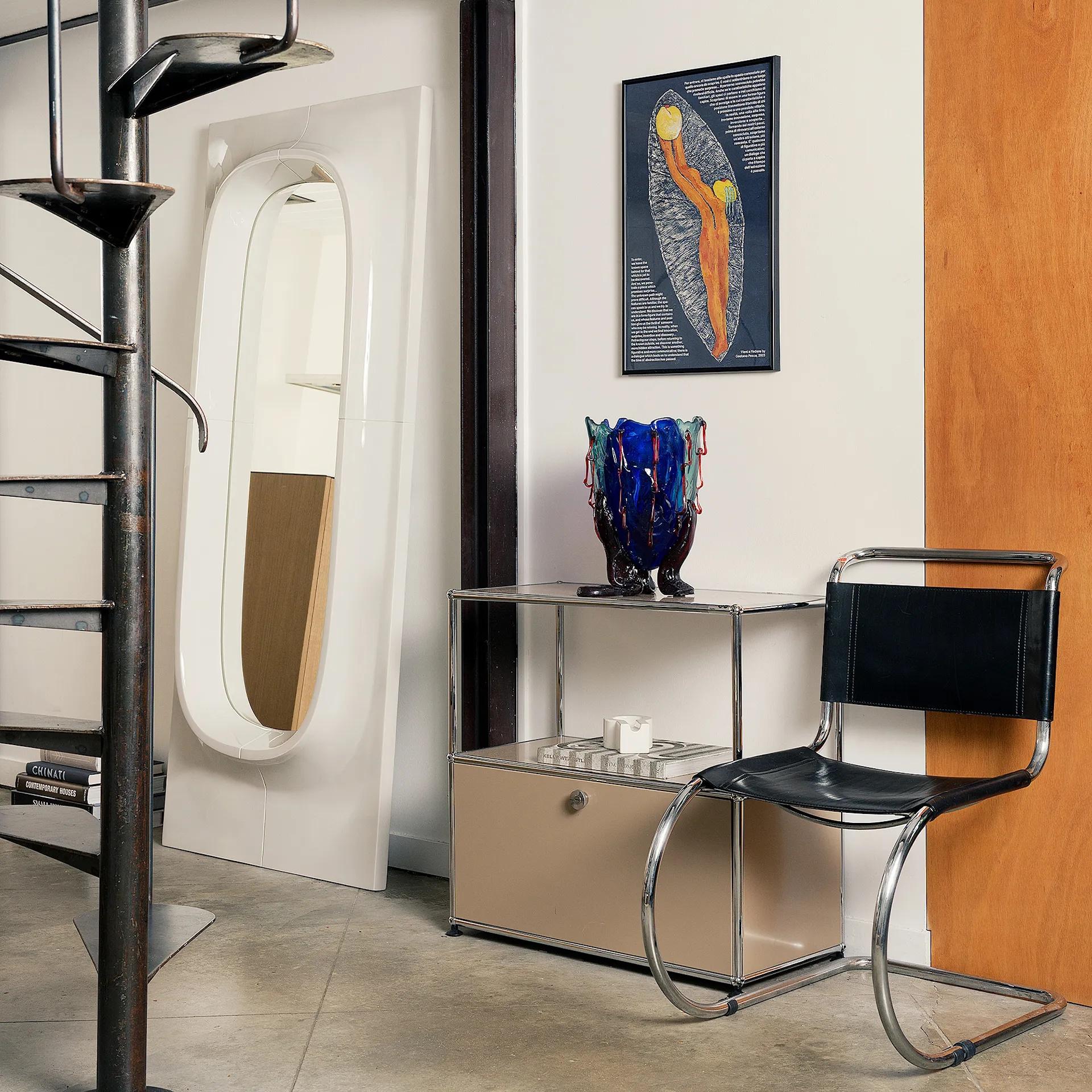 Verre Miroir de hublot grand modèle par Willo Perron pour NO GA en vente