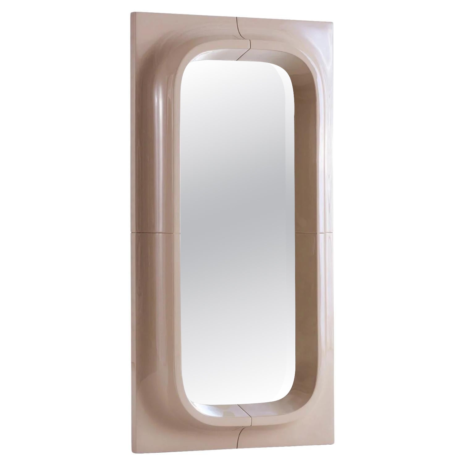 Miroir Porthole Small Brown par Willo Perron pour NOGA