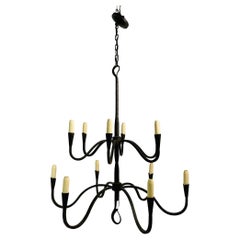 Vintage Portia Chandelier from the Sylvester Stallone Beverly Park Home, by Paul Ferrant