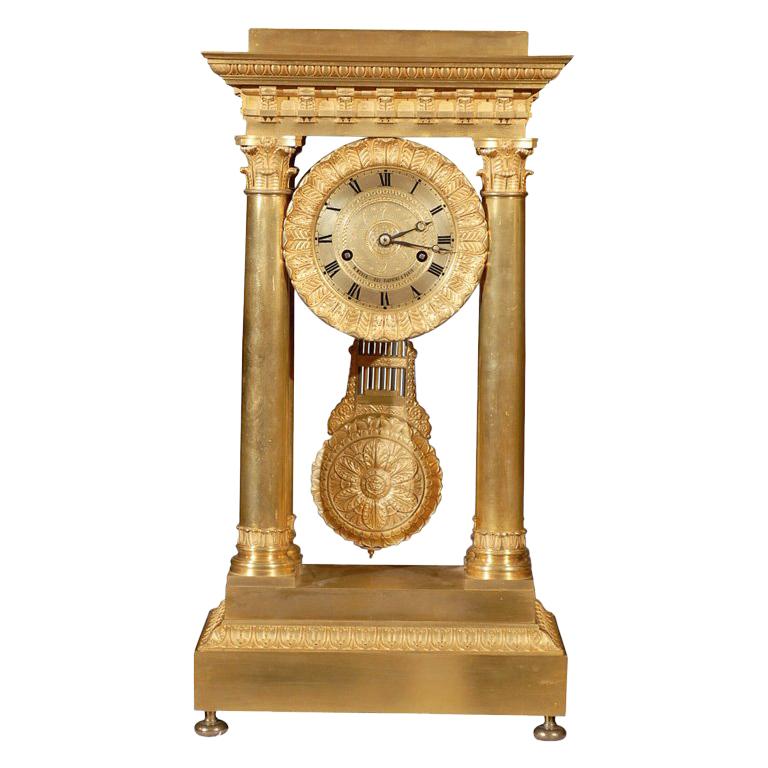 Portico clock