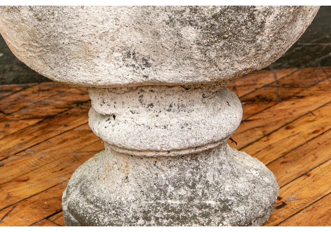 Cast Stone Portland Cement Garden Bust of The Greek God Hermes, after A 4th C. BCE Original