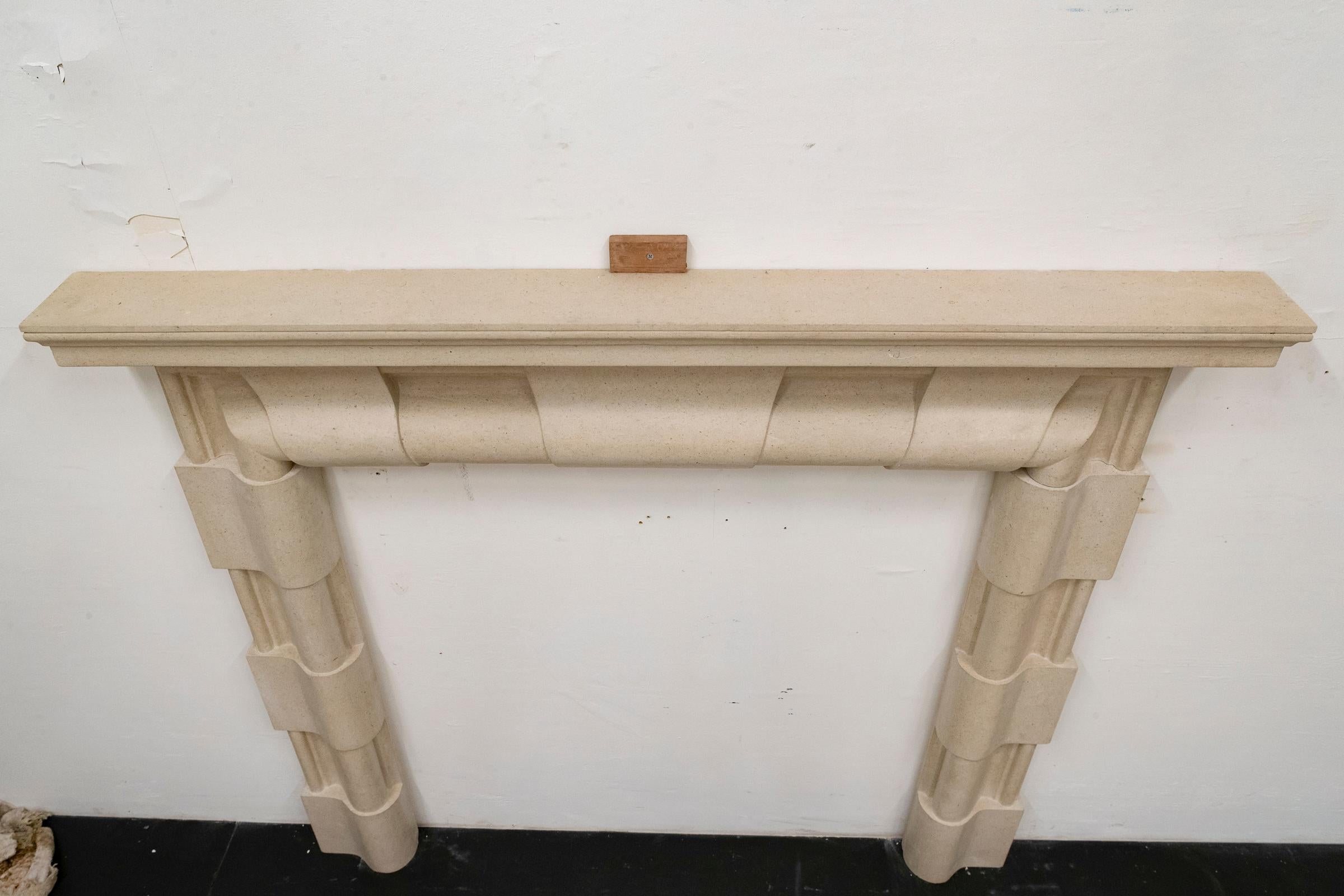 Portland Stone Fireplace Surround For Sale 13