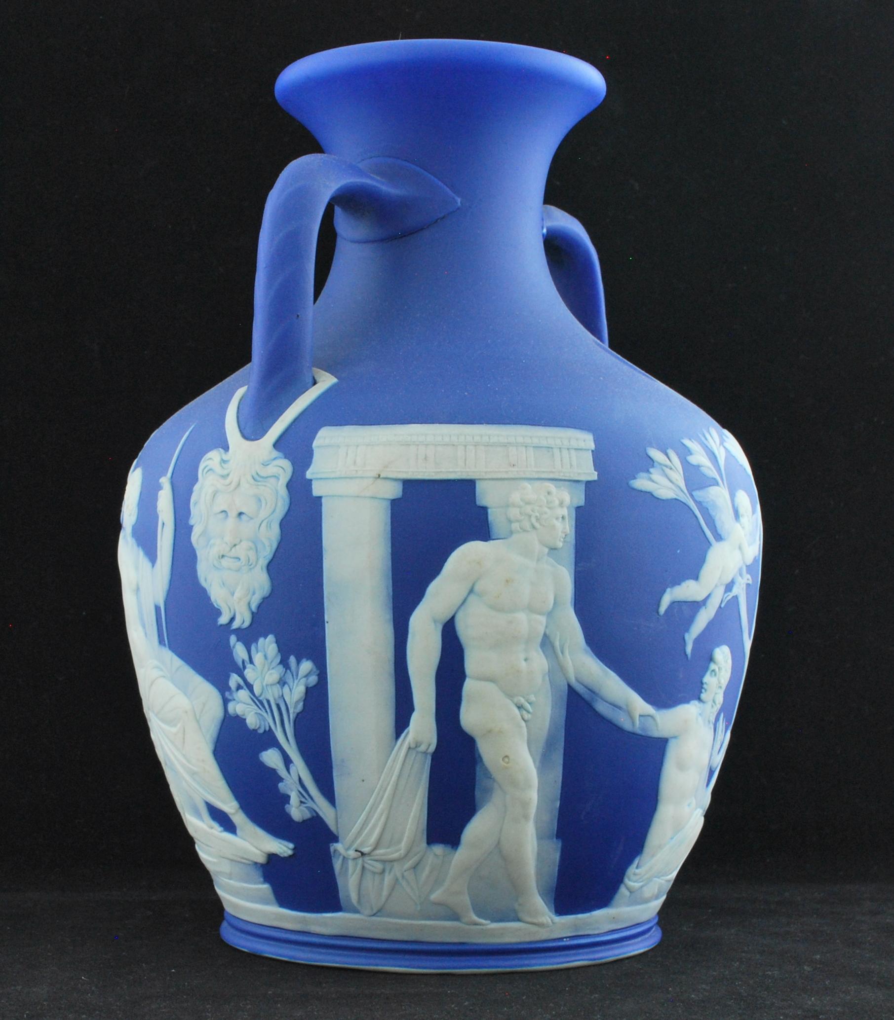 19th Century Portland Vase, Full Sized, Wedgwood, circa 1840