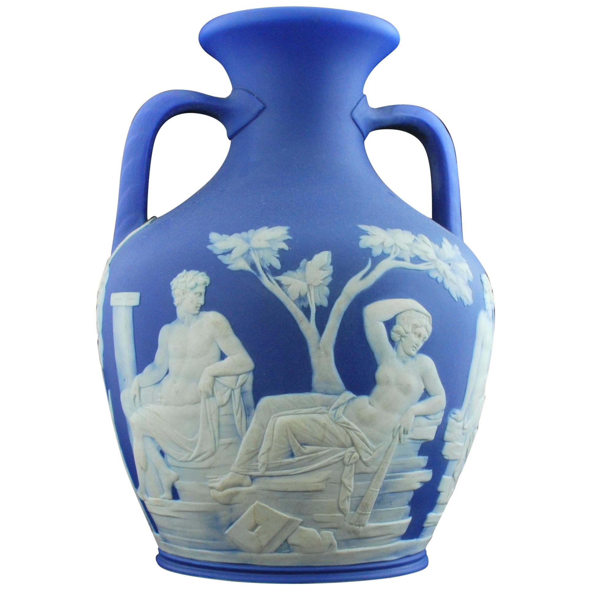 Portland Vase, Full Sized, Wedgwood, circa 1840