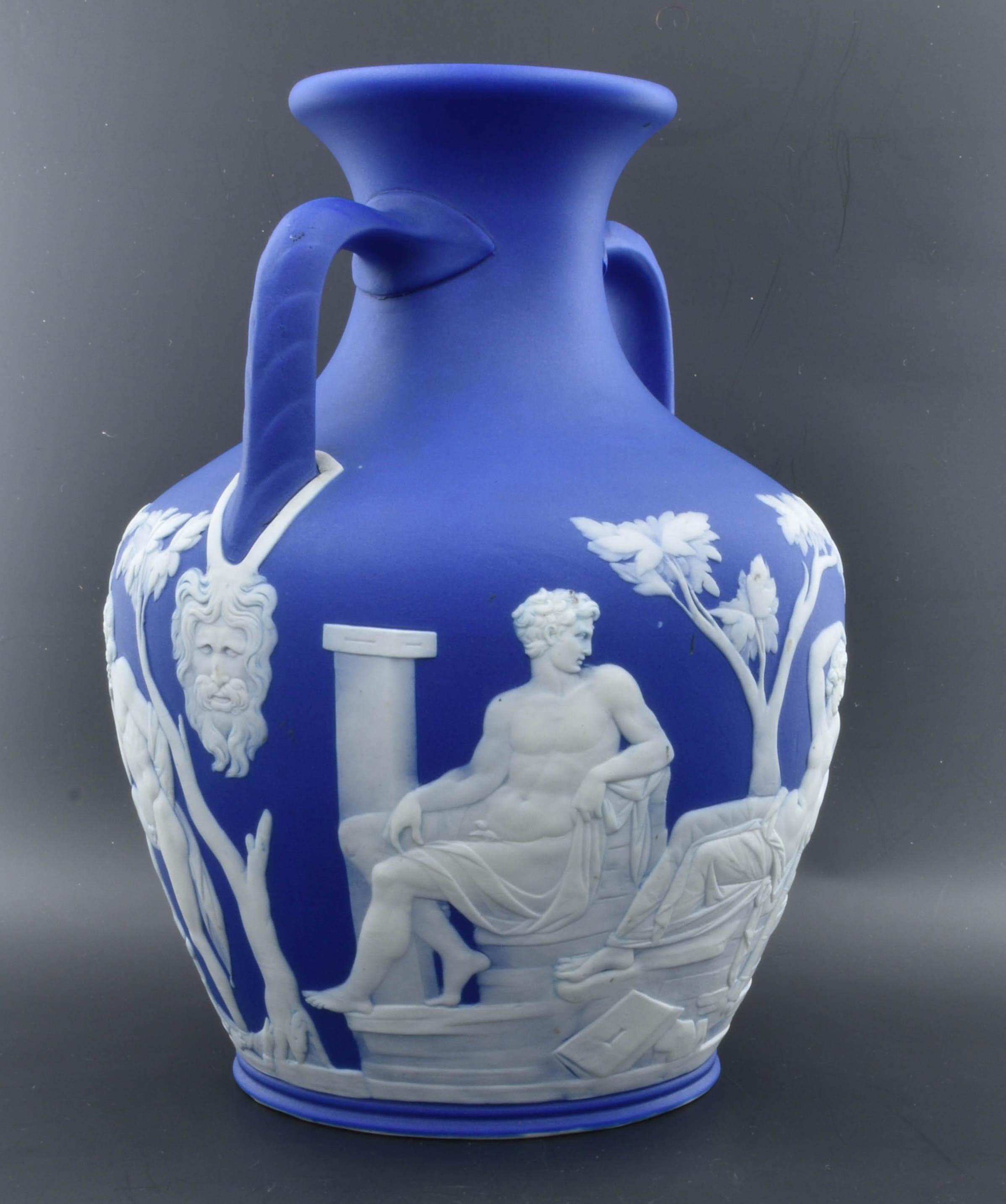 19th Century Portland Vase, Full Sized, Wedgwood, circa 1845