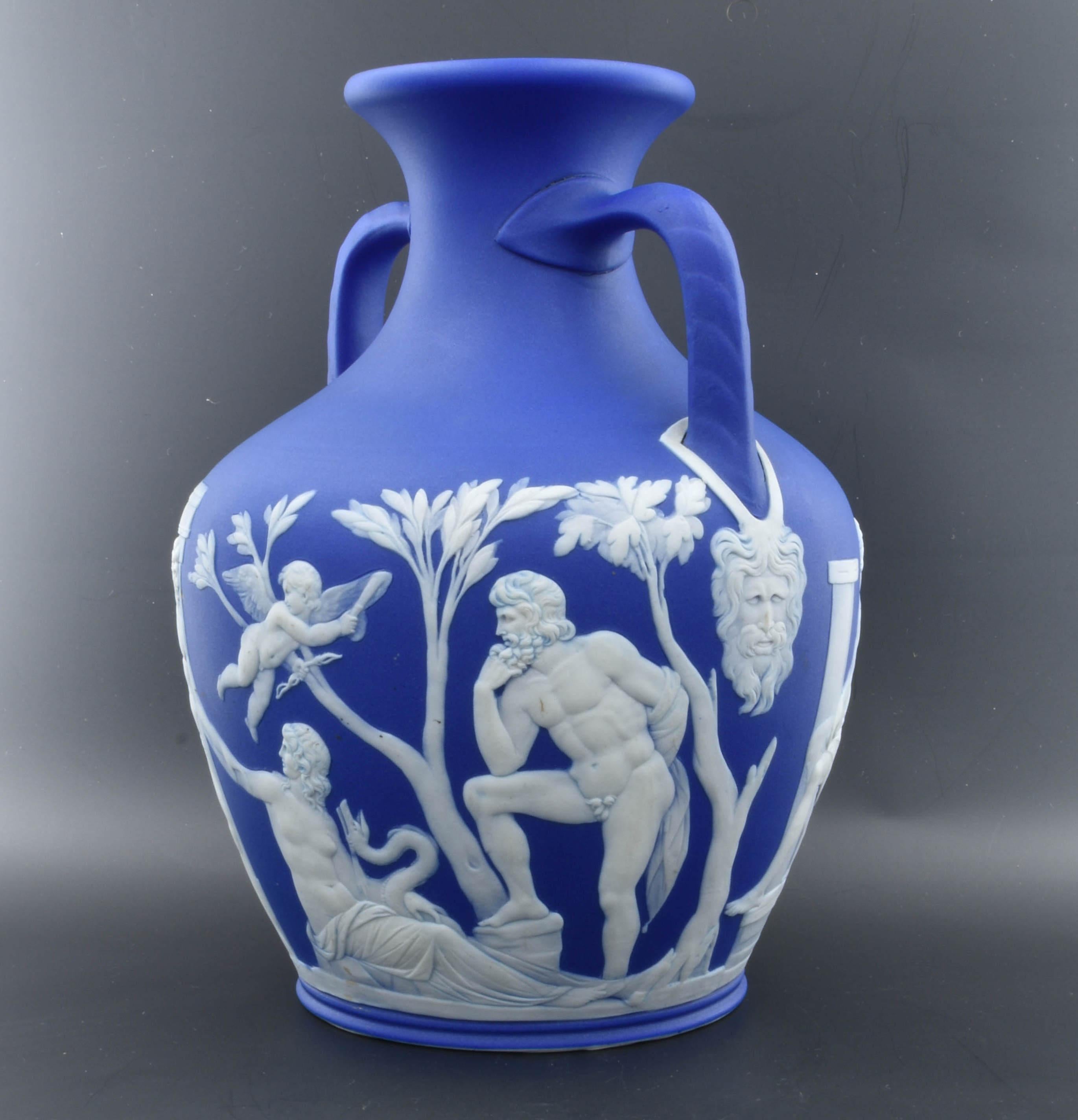 Portland Vase, Full Sized, Wedgwood, circa 1845 1