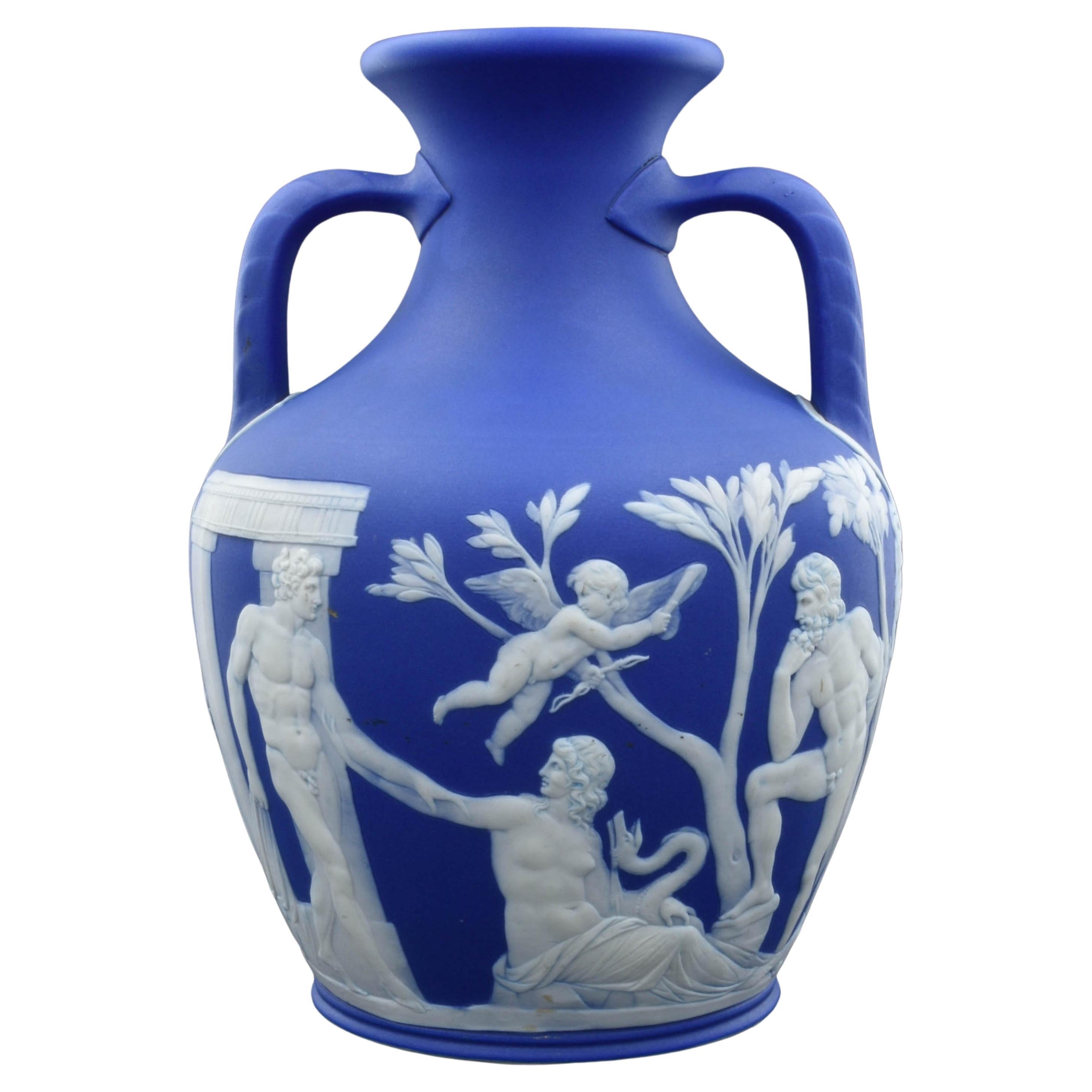 Portland Vase, Full Sized, Wedgwood, circa 1845