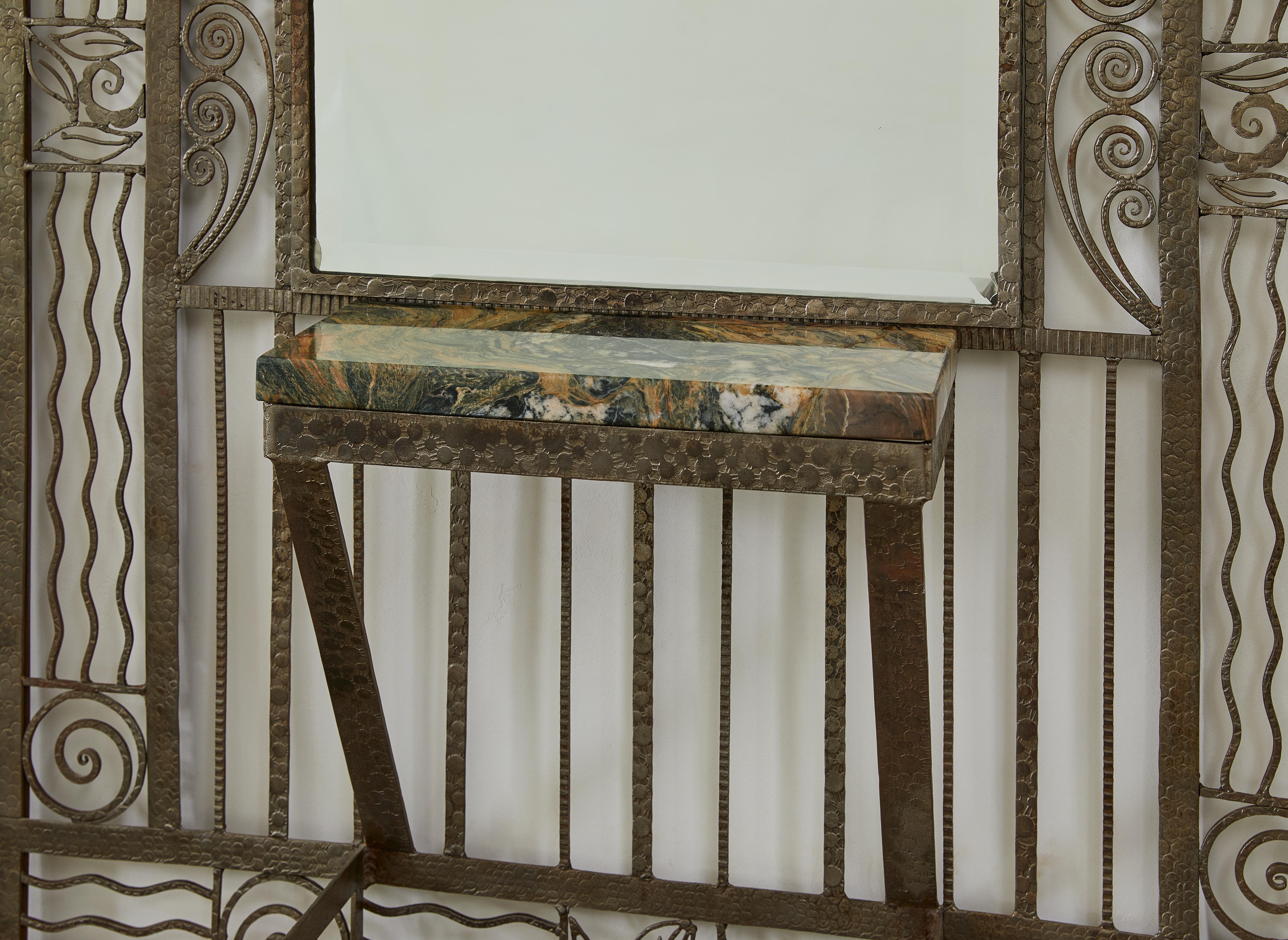 Art Déco Portmanteau in the Manner by Louis Katona C 1925 in vendita