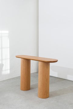 Consolle Porto, di Rain, Consolle contemporanea, Legno di quercia laminato