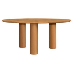 Porto Dining Table, by Rain, Contemporary Dining Table, Laminated Oakwood
