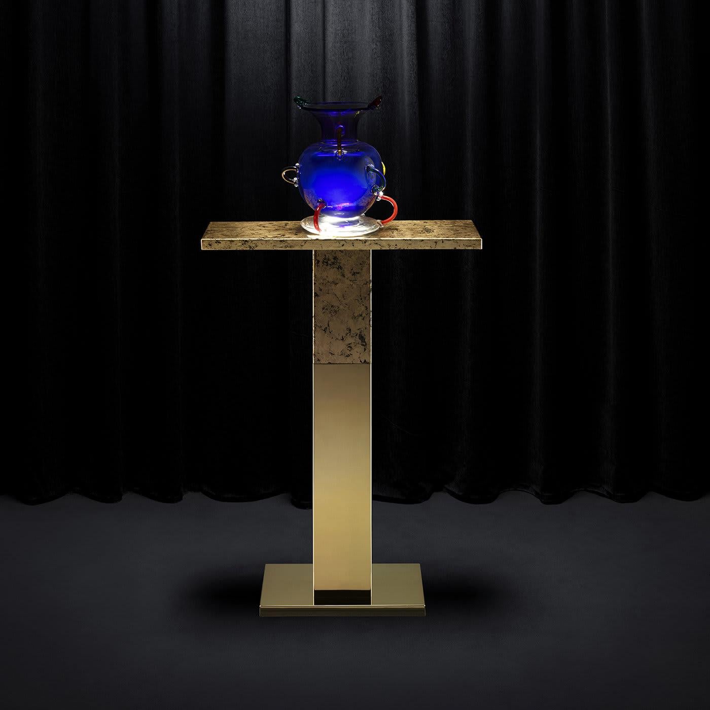 Porto Gold Console By Andrea Branzi In New Condition For Sale In Milan, IT