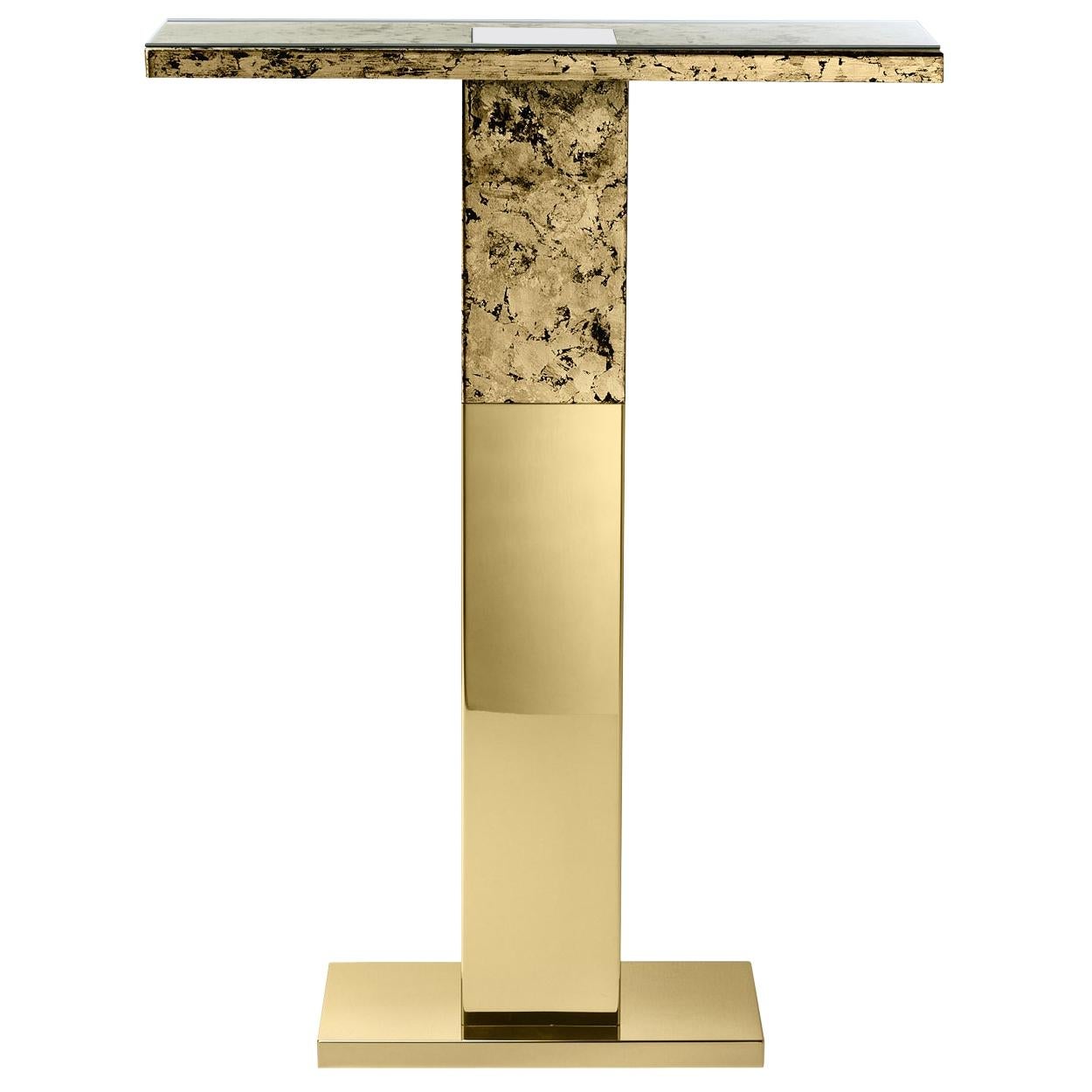 Porto-Gold-Konsole von Andrea Branzi
