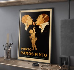 Porto Ramos, 1920 Vintage French Alcohol Advertising Poster