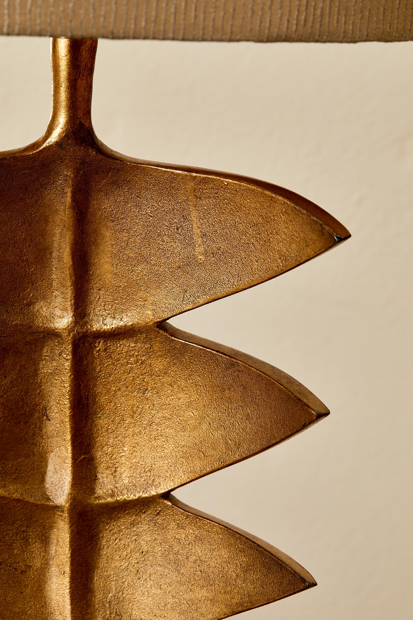 Modern Porto Romana, lampe de table en résine à l'imitation du bronze, circa 2000.
