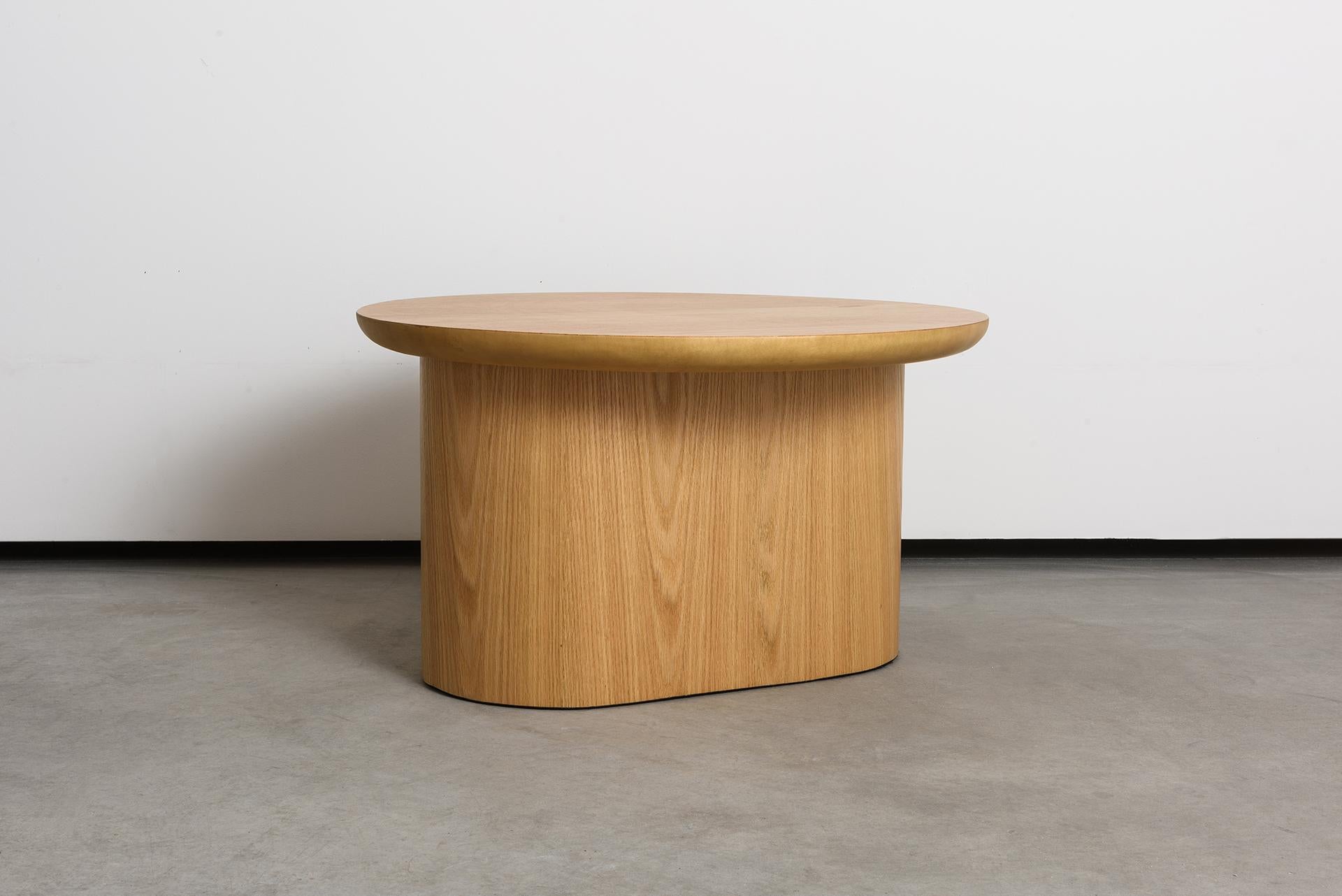 Tavolo da centro Porto Set, di Rain, Tavolo da centro contemporaneo, Legno di quercia laminato in vendita 5