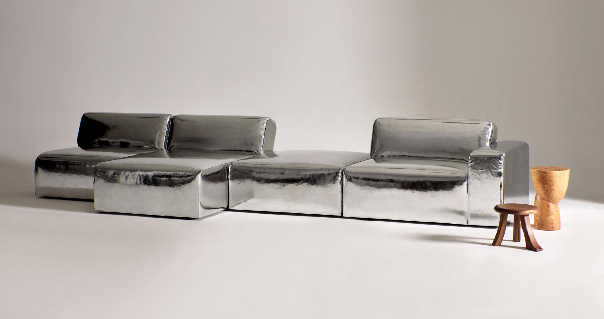 Porto Sofa - Chaise Longue (Moderne) im Angebot