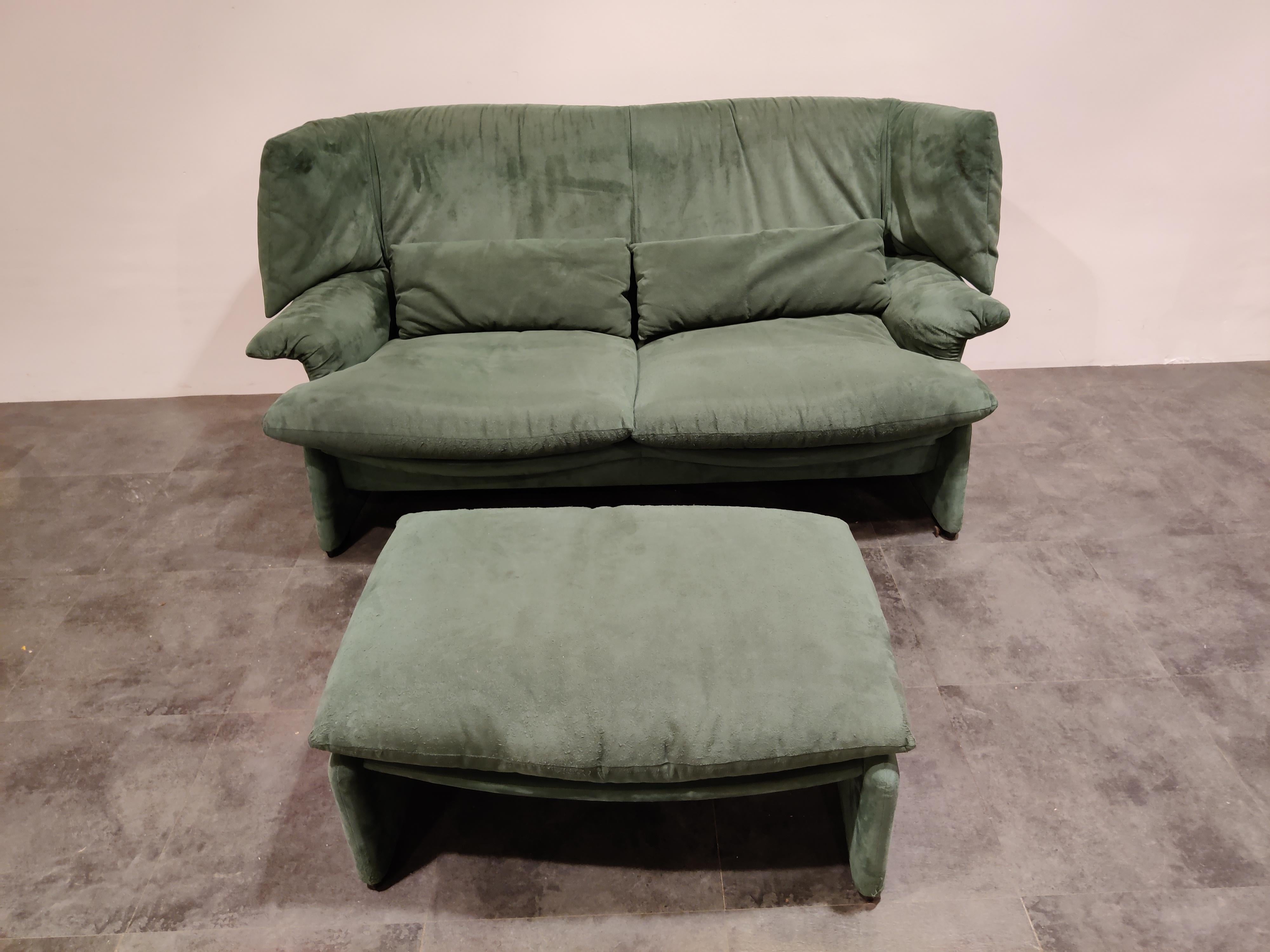 Porto Venere Sofa Set by Vico Magistretti for Cassina, 1980s 3