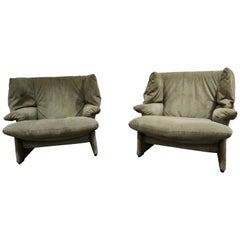 cassina portovenere Porto Venere Sofa
s by Vico Magistretti for Cassina, 1980s