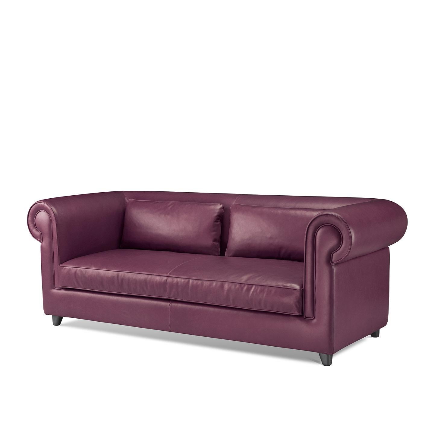Portofino 2-Sitzer-Sofa in Violett von Stefano Giovannoni (Italienisch) im Angebot